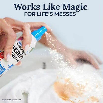 Portable Stain Treater Washable-Free Quickly Dust Bleached Decontamination for Laundry Fabric Oil Remover Effective Spray 120 Ml